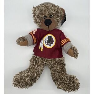 Washington Redskins Plush Stuffed Teddy Bear NFL Official Licensed New with Tag